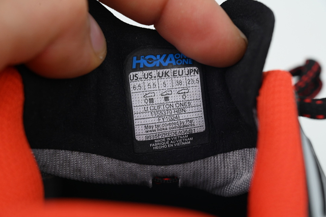 1155370-HBN Clifton One9 'Grey Black Habane