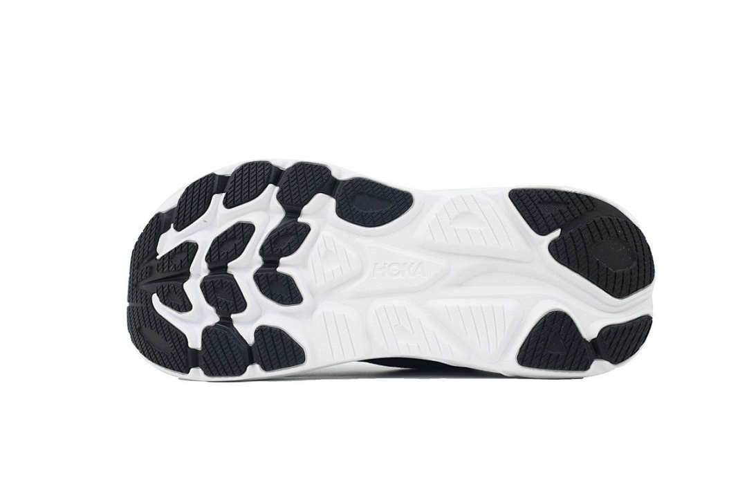 1162050-BWHT Wmns Clifton 10 Wide 'Black White'