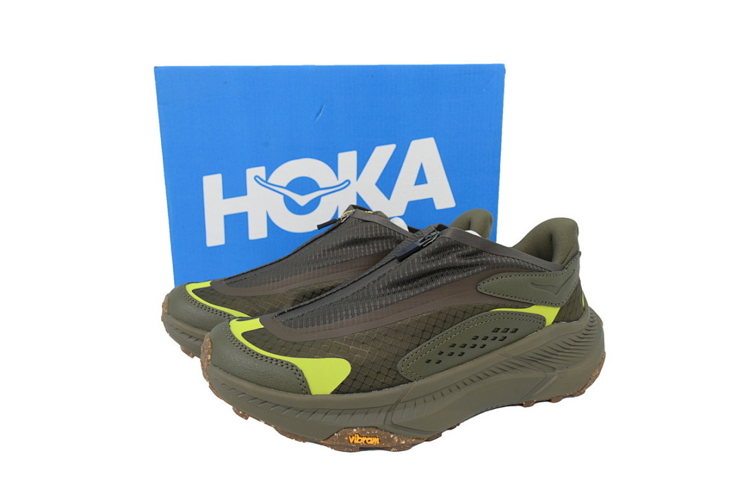 1162850-DTQ HOKA Olive Brown