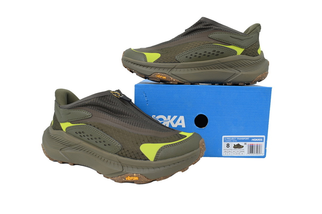 1162850-DTQ HOKA Olive Brown