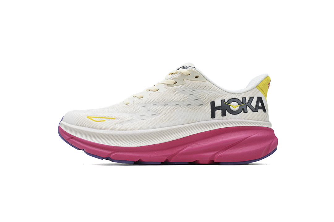 1127896-EBDB HOKA Clifton 9 'Eggnog Blanc De Blanc'