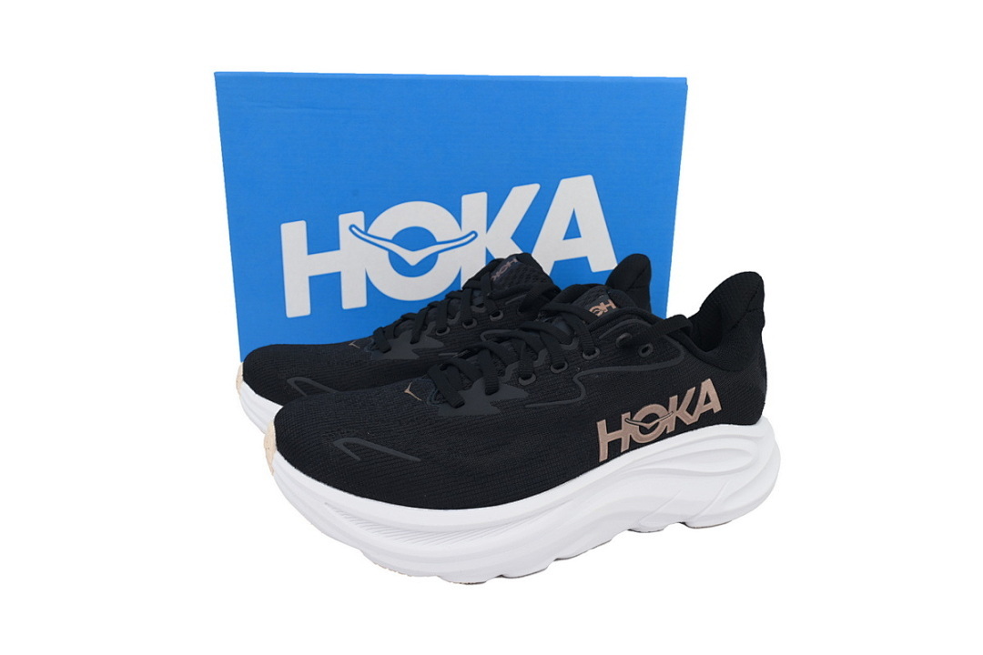 1162031-BRGL HOKA ONE ONE CLIFTON 10 Black Gold