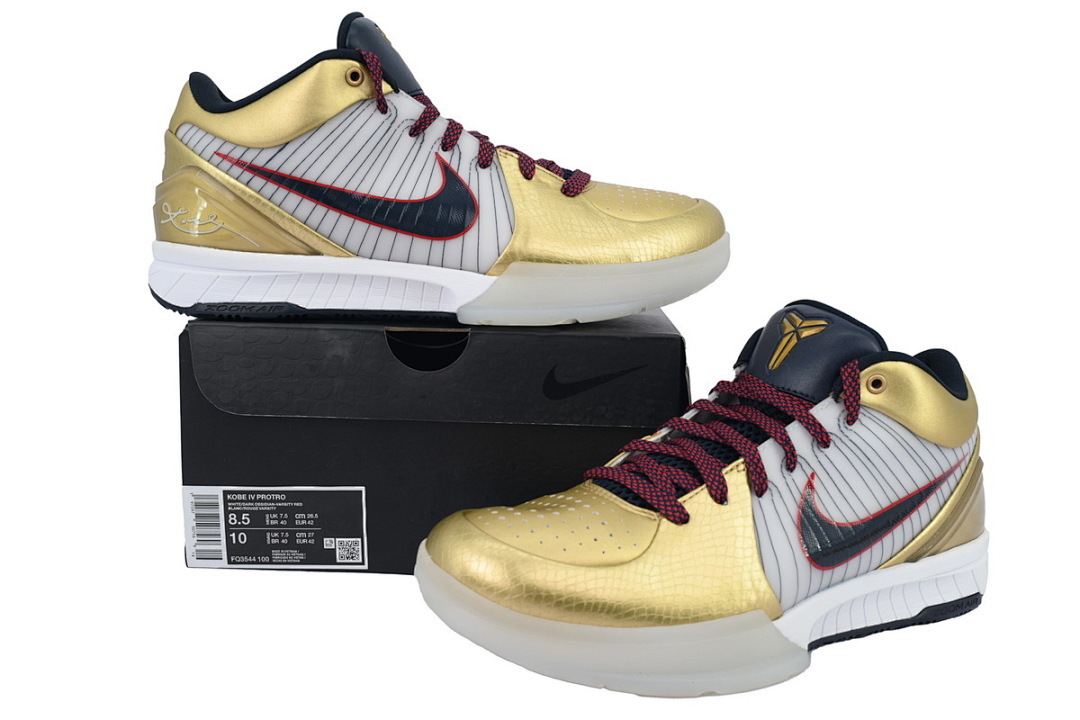 FQ3544-100 Zoom Kobe 4 Protro 'Gold Medal'