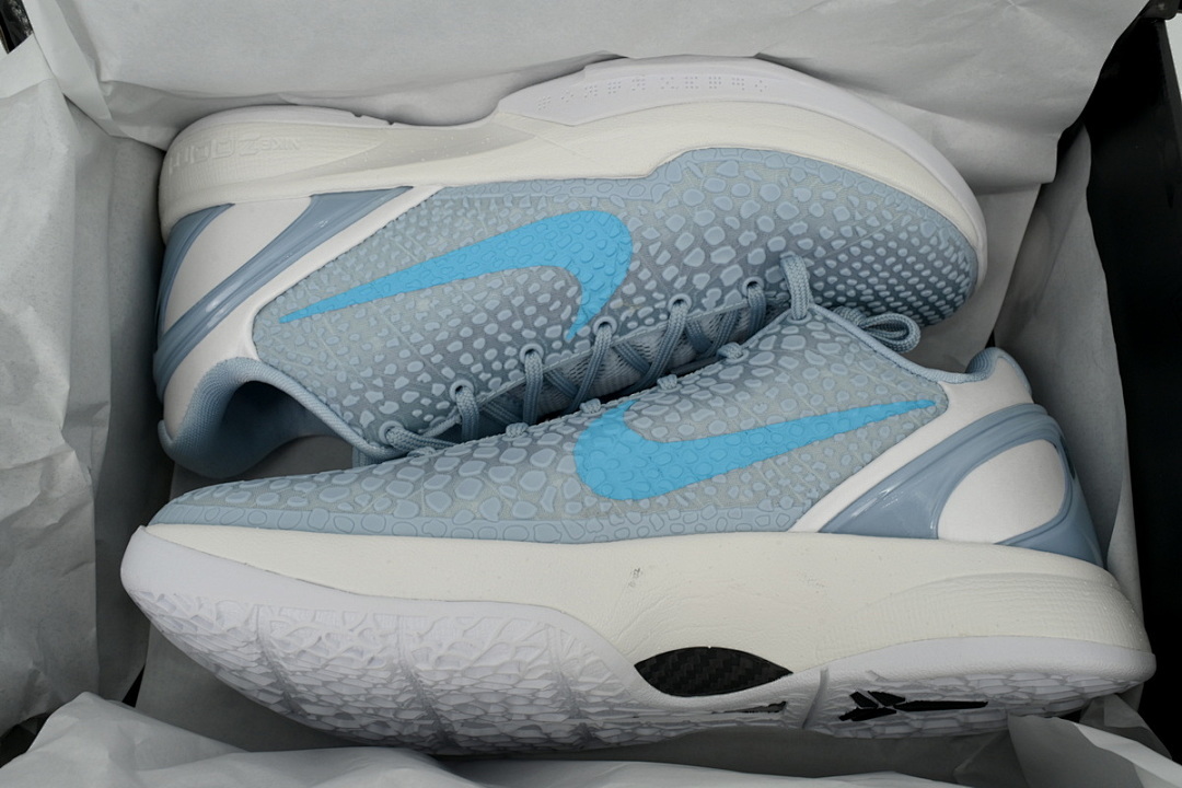 IQ3672-400 Caitlin Clark x Zoom Kobe 6 Protro 'Light Armory Blue'