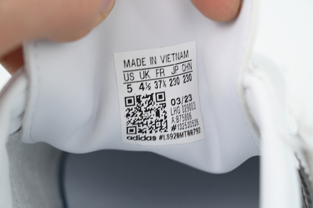 B75806 Adidas Samba OG 'White Black Gum'