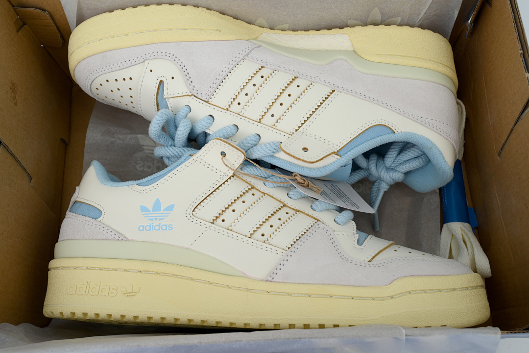 FZ6342 Adidas Forum 84 Low Classic 'Vintage Preloved Blue'