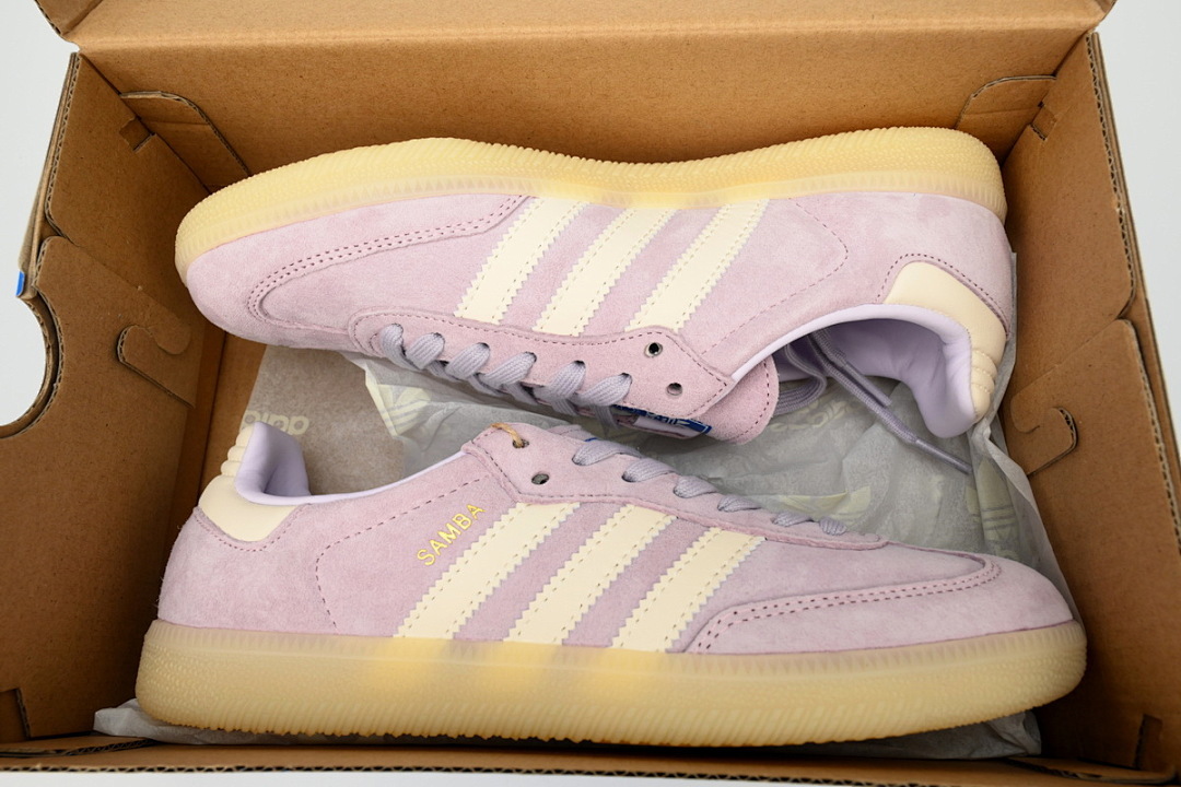 IG6176 UNISEX Adidas Samba OG 'Silver Dawn'