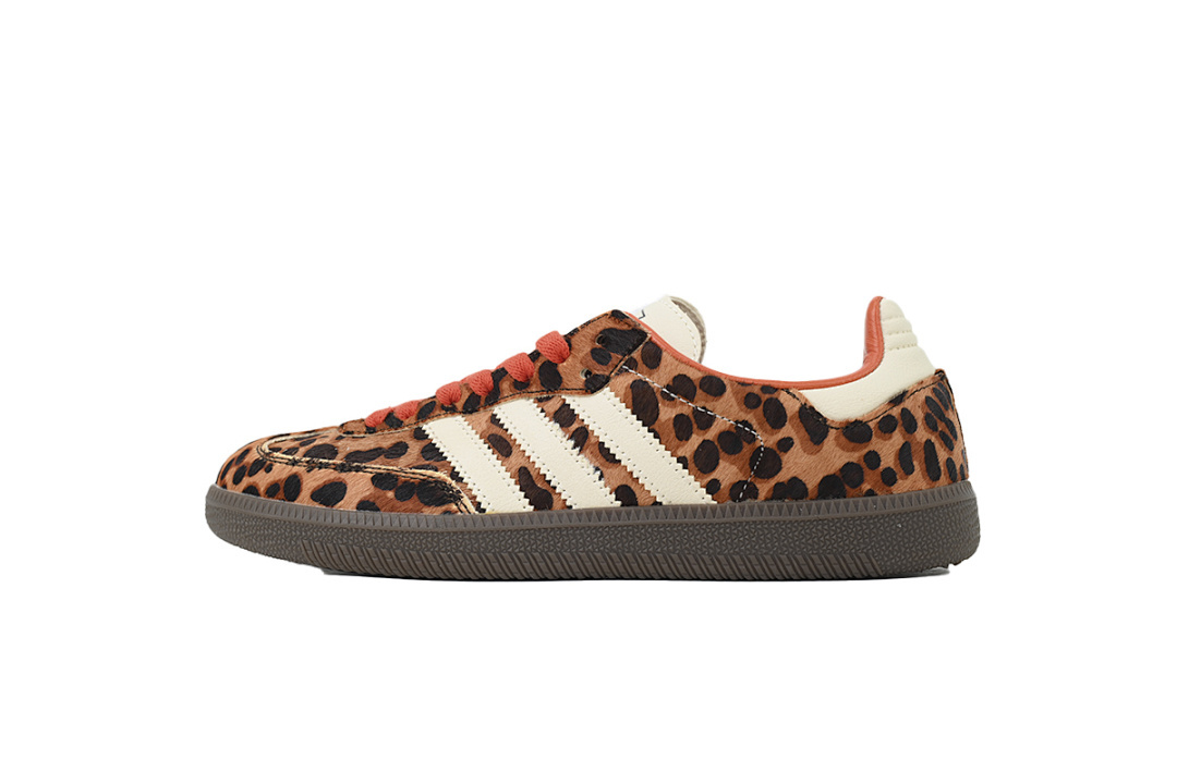JI2734 Adidas Wmns Samba OG 'Cheetah Pack - Preloved Red'