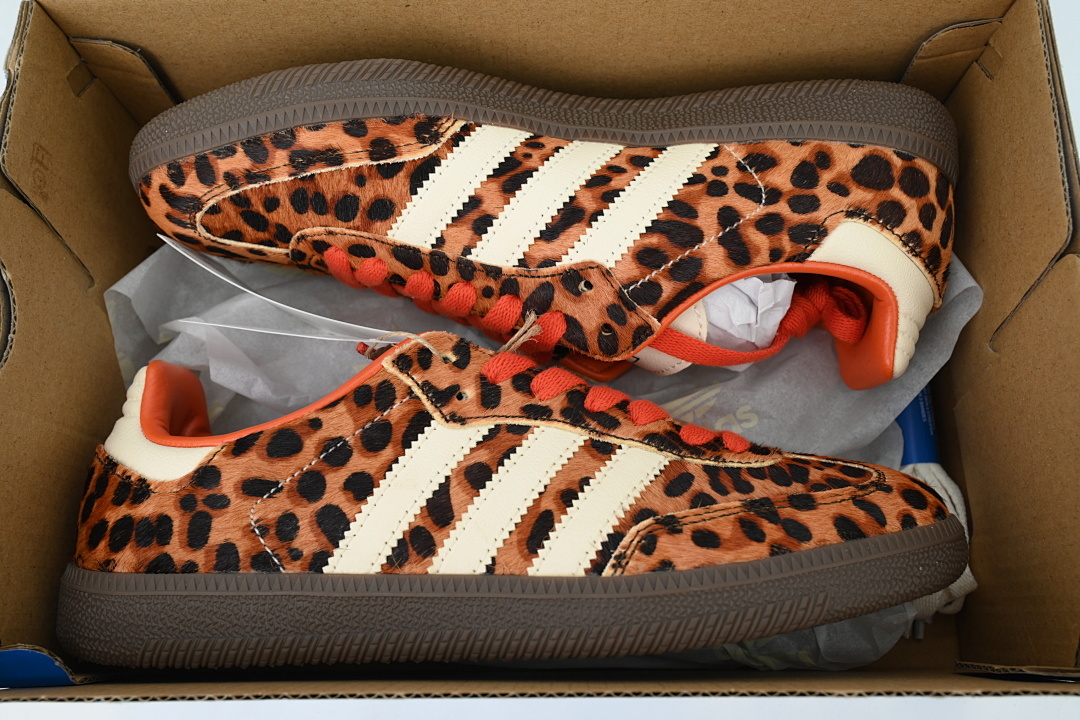 JI2734 Adidas Wmns Samba OG 'Cheetah Pack - Preloved Red'