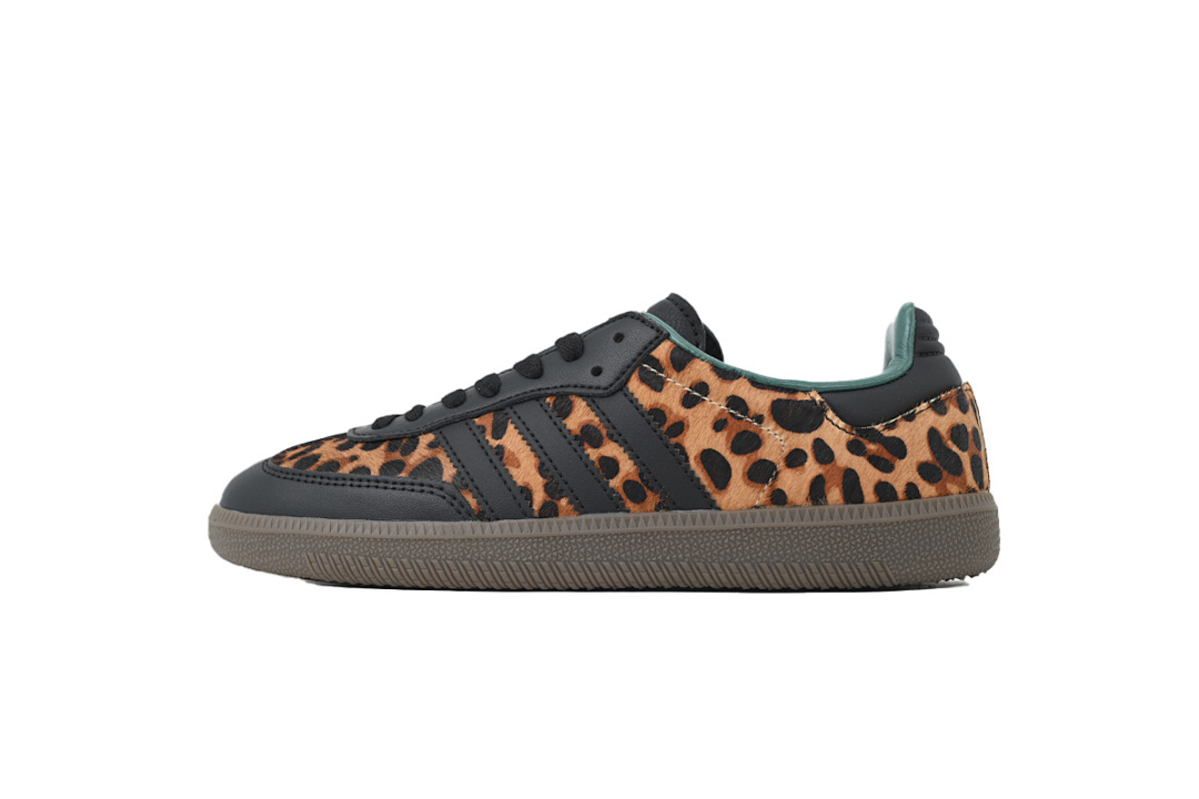 JI2735 Adidas Wmns Samba OG 'Cheetah Pack - Collegiate Green'