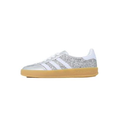 JR288 Adidas Samba Silvery White 01