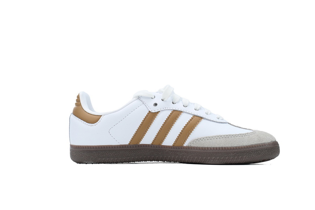  JH8796 adidas Originals Samba OG 'Cloud White Brown Desert'