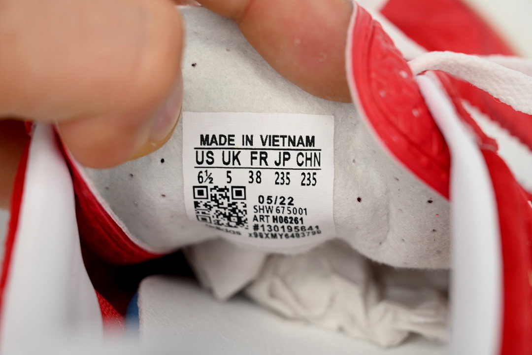 H06261 Adidas Gazelle Indoor 'Scarlet Gum'