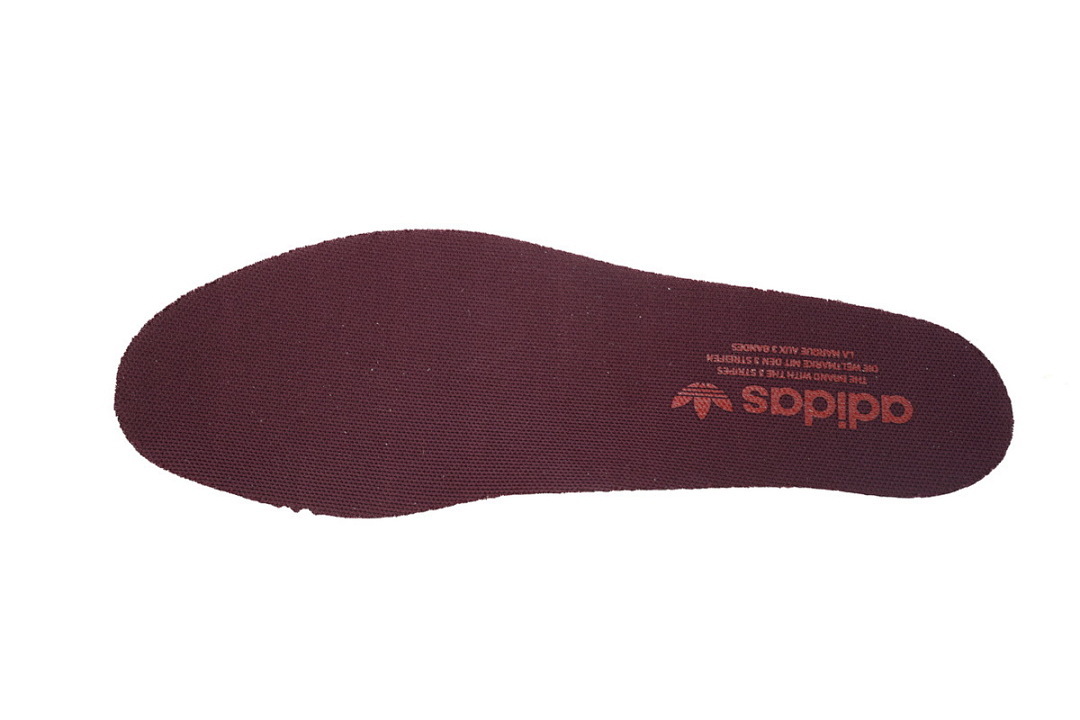 ID1482 Samba OG 'Putty Grey Maroon'