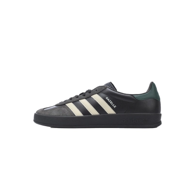 IH0374 adidas Gazelle Indoor Leather 'Black Brown Green' 01