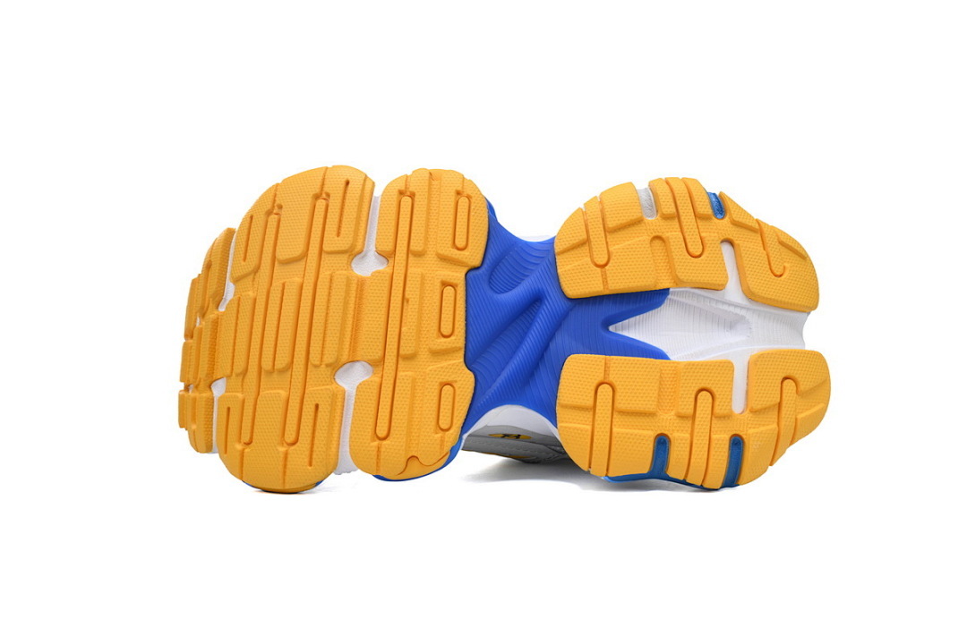 Balenciaga White Blue Yellow