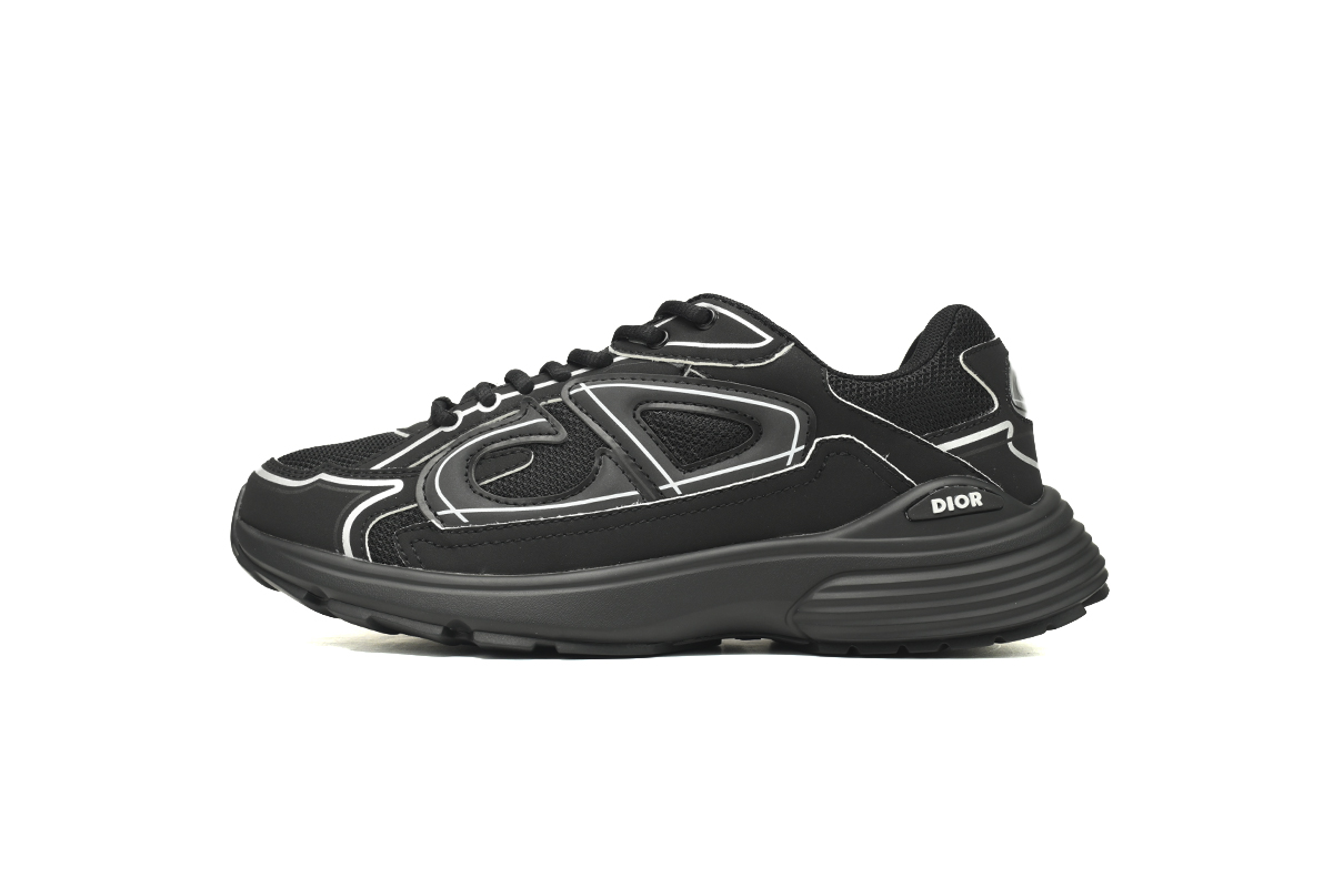 3SN27ZIR-16536 Dior 'B30' Sneakers New Reflective