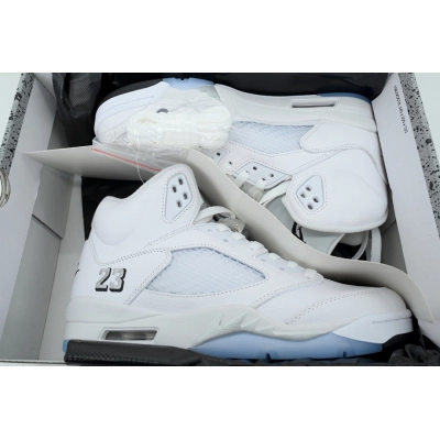 HQ7978-103 Air Jordan 5 Retro 'White Metallic' 2026 02