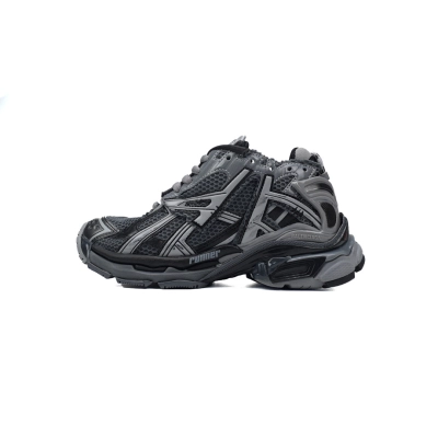 Balenciaga Runner All Black Gray 01