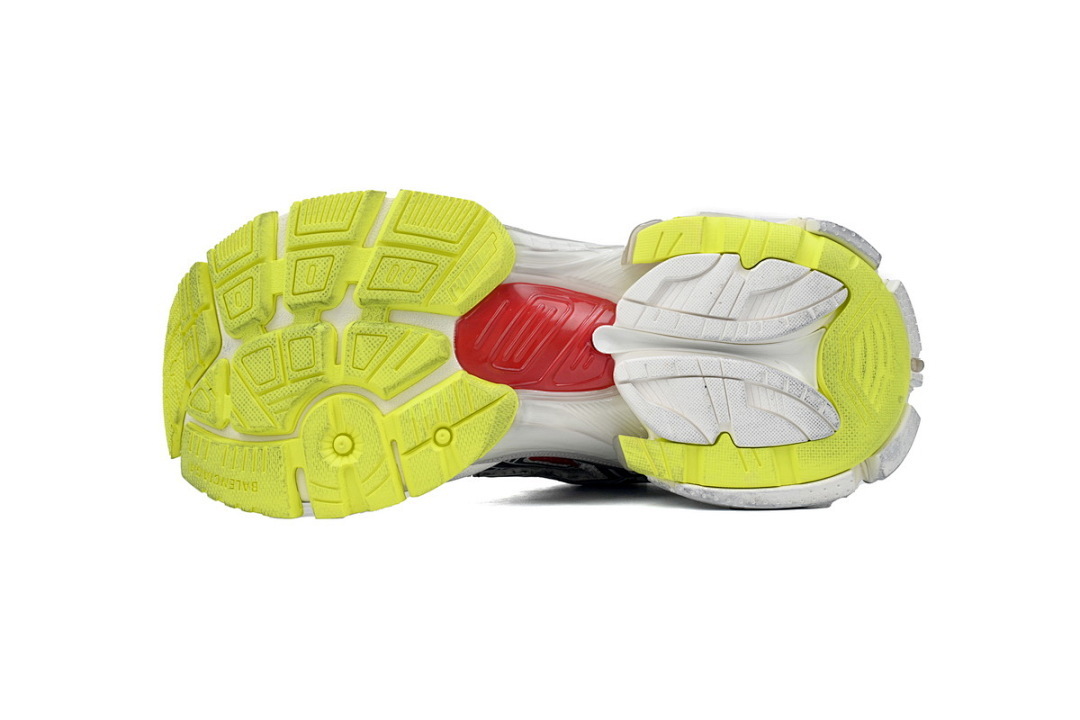 Balenciaga Runner White Black and Red