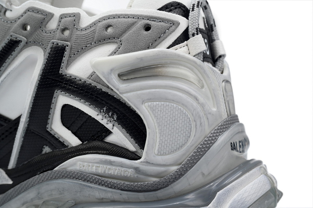 Balenciaga Runner White Black Gray