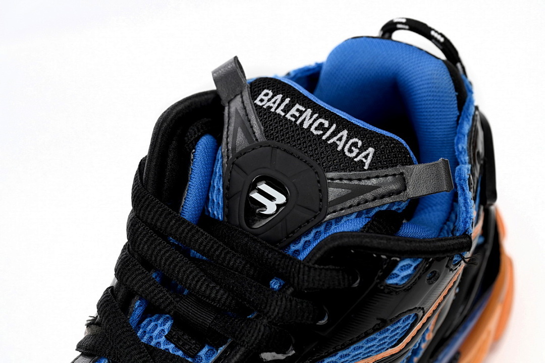 677402 W3RB2 1120 Balenciaga Runner Blue Yellow Black
