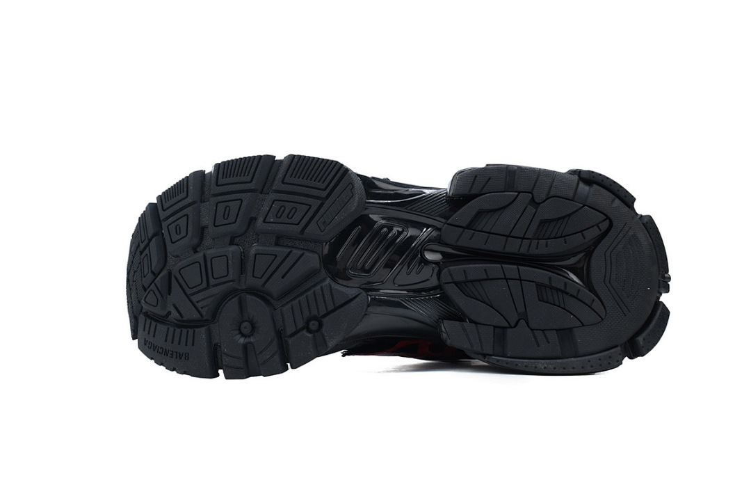 Balenciaga Runner Black And Red Characters