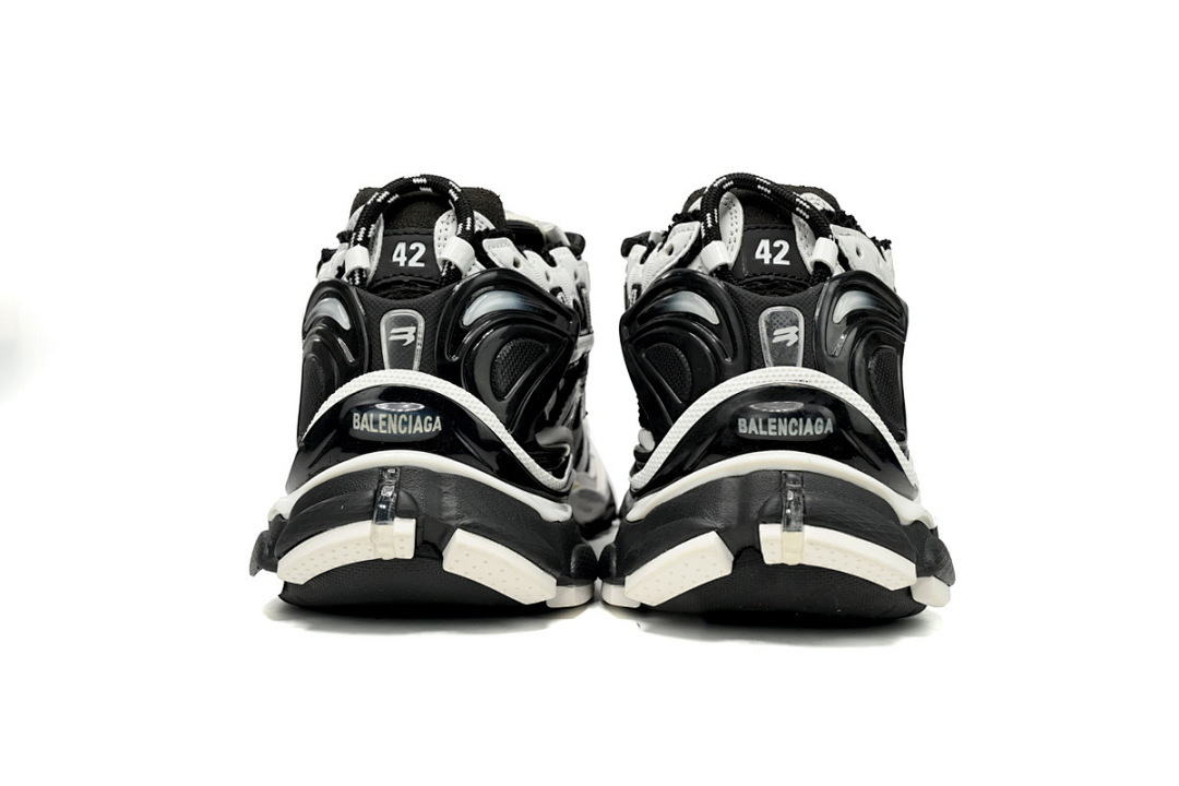 Balenciaga Runner Black White