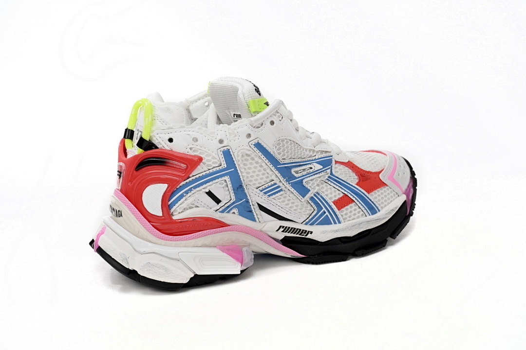 Balenciaga Runner White Blue Red