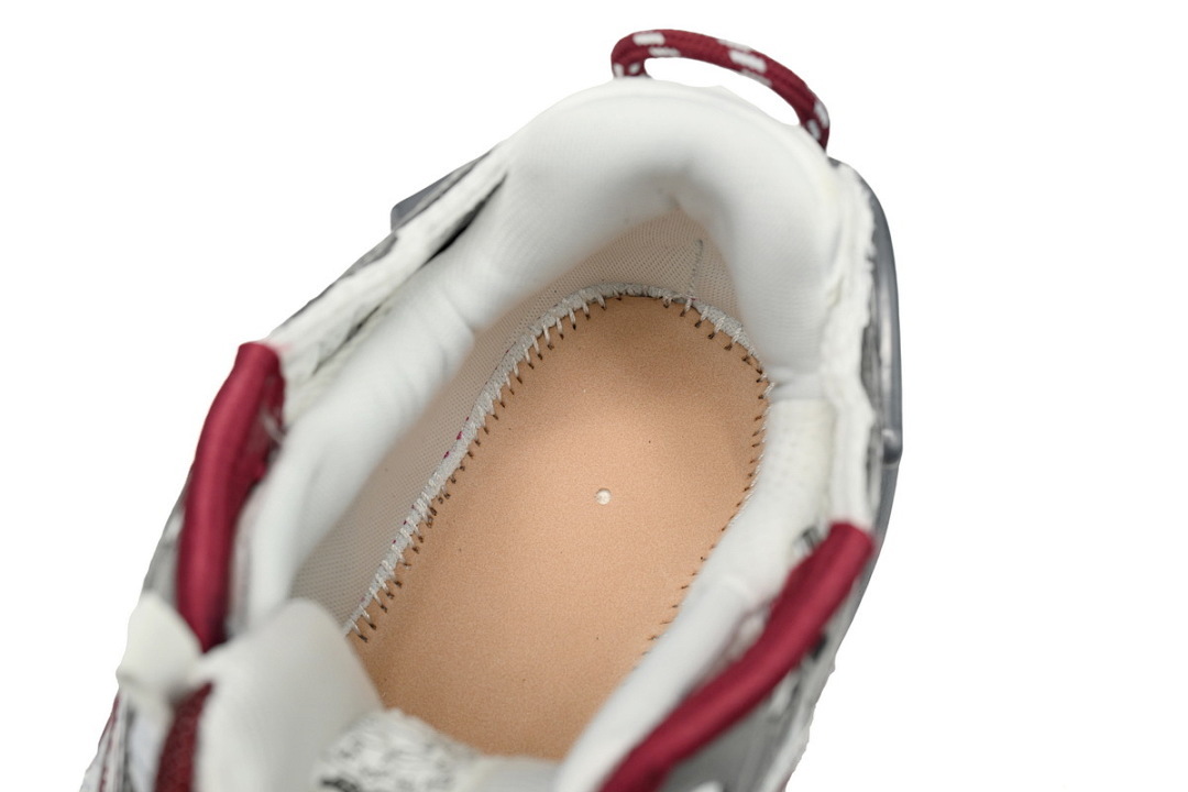 Balenciaga Runner White Wine Red