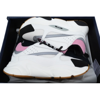 Dior Pink Gray 'B22' Sneakers Cream 02