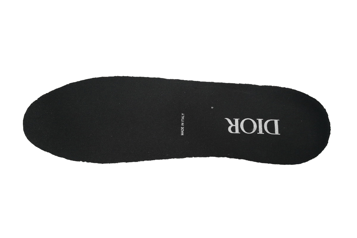 Dior White, Blue, & Black 'B22' Sneakers White Blue