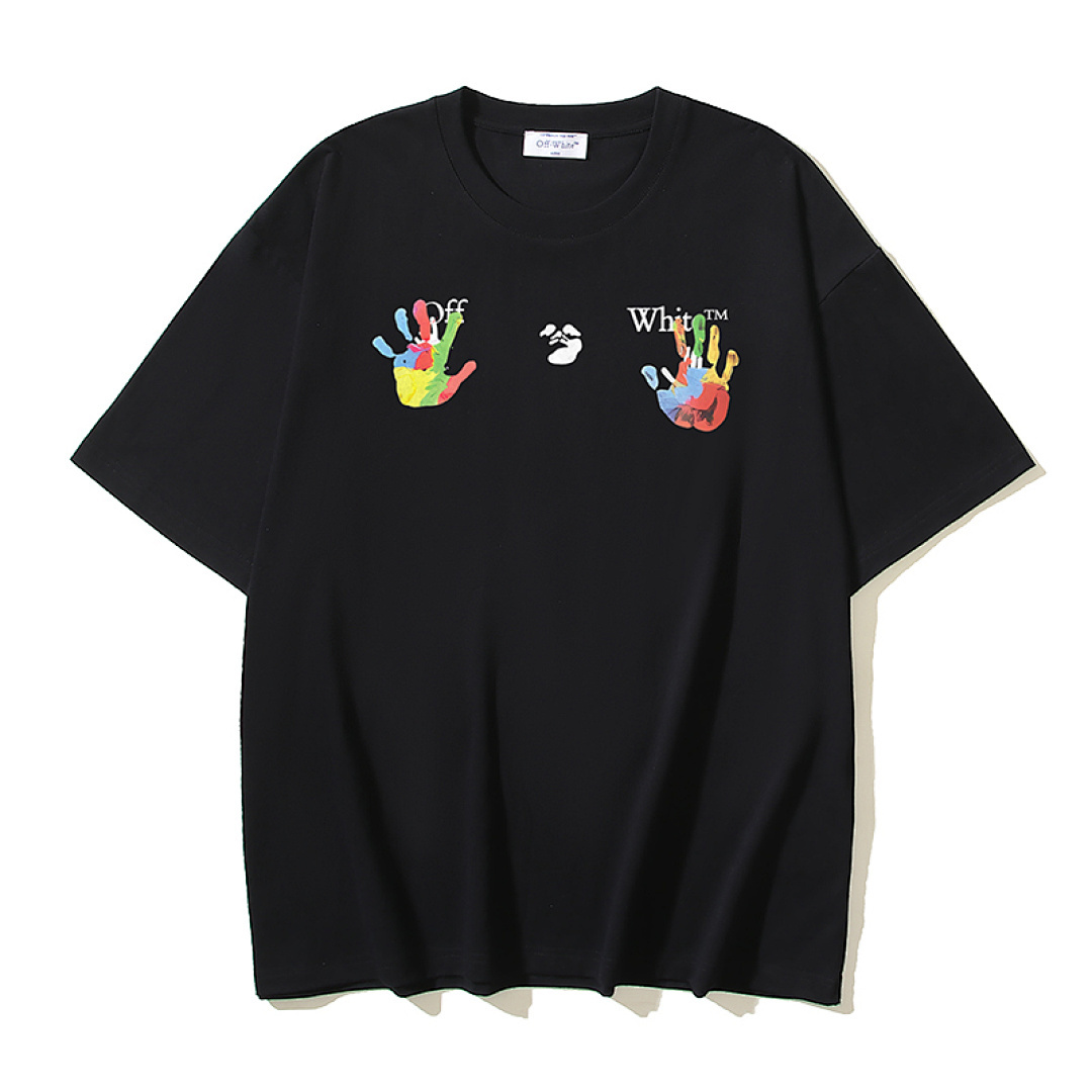 H100 1002#OFF-WHITE  T-shirt