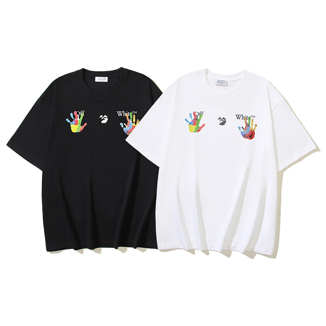 H100 1002#OFF-WHITE  T-shirt