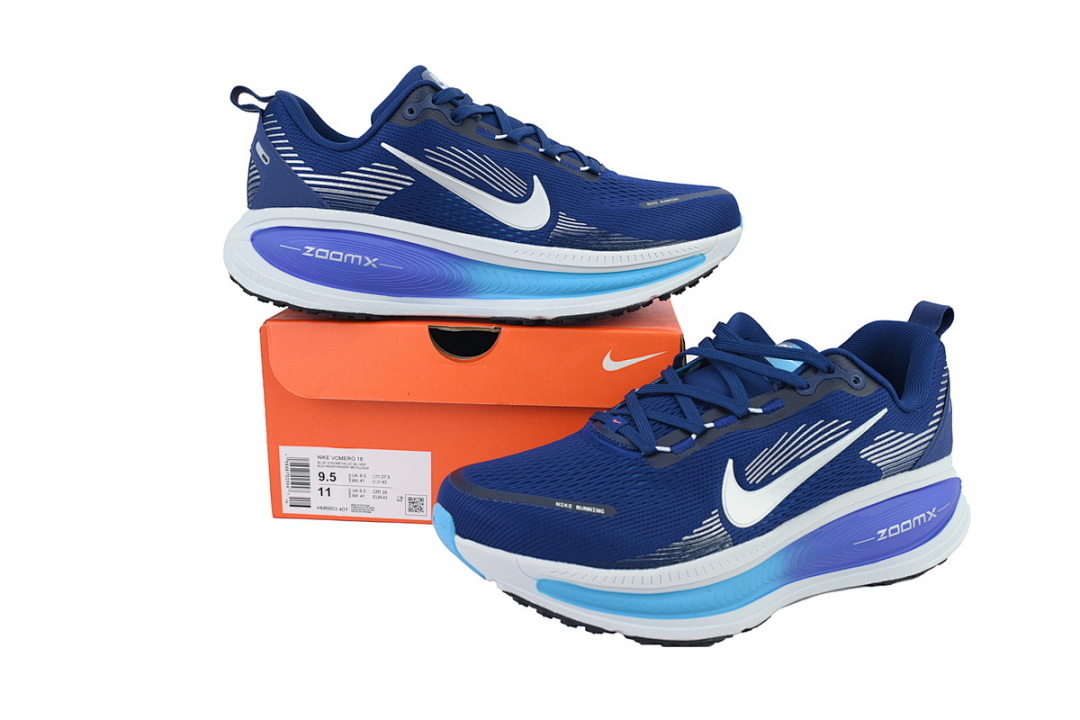 NIKE Vomero 18 'Blue Void Blue Lightning'