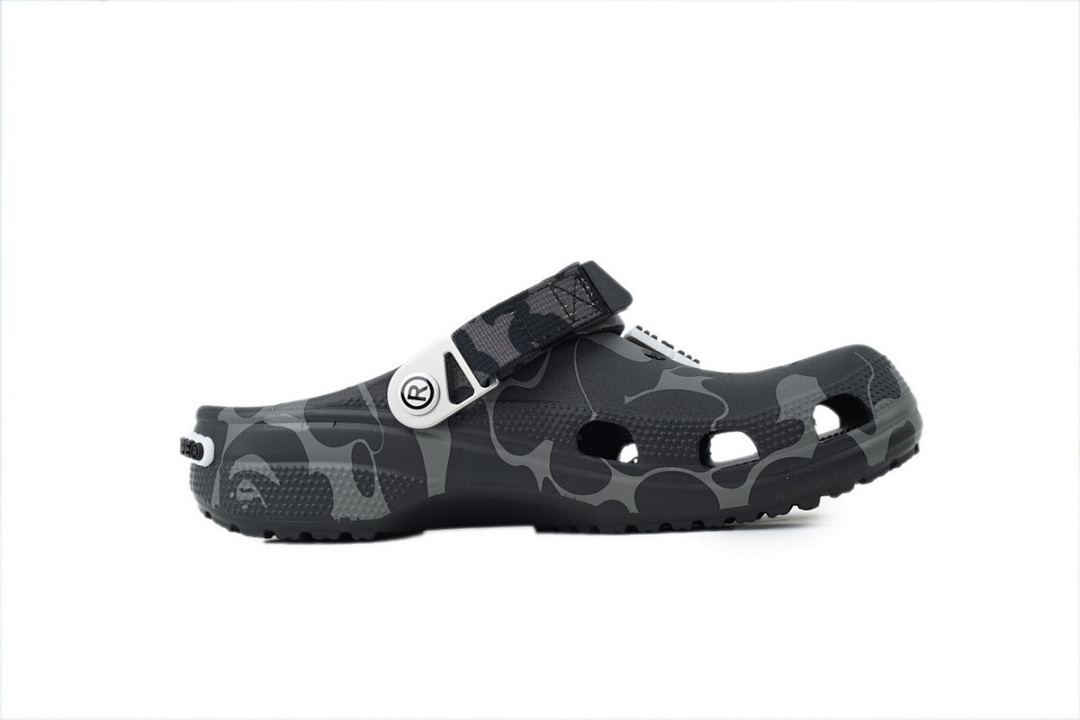 BAPE x Crocs Classic Clog BAPE x Crocs Classic Clog 'ABC Camo - Black'