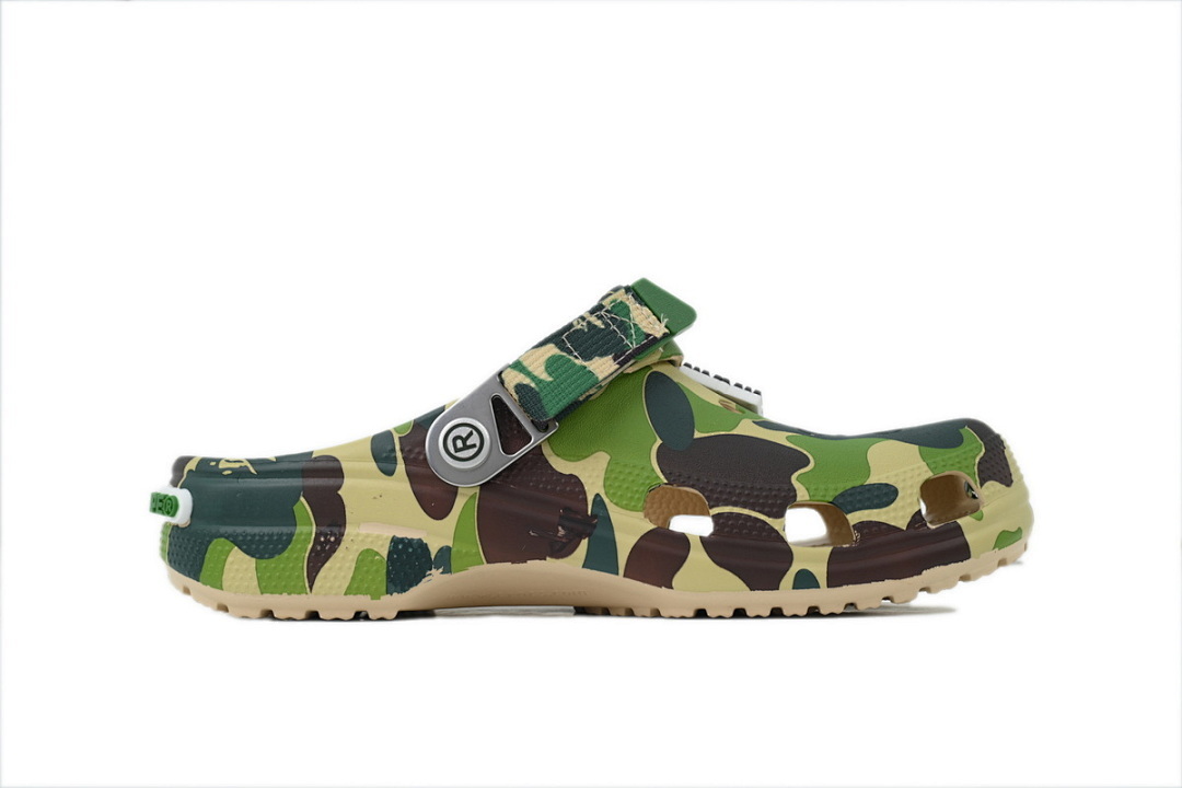 BAPE x Crocs Classic Clog BAPE x Crocs Classic Clog 'ABC Camo - green'