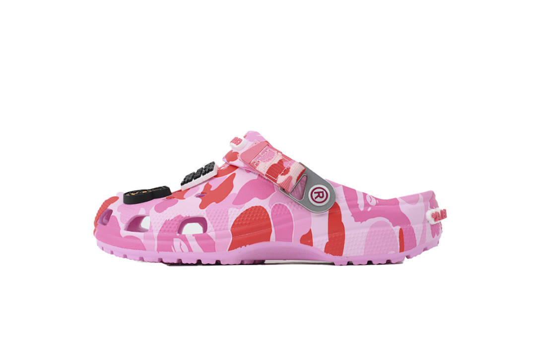 BAPE x Crocs Classic Clog BAPE x Crocs Classic Clog 'ABC Camo - pink'