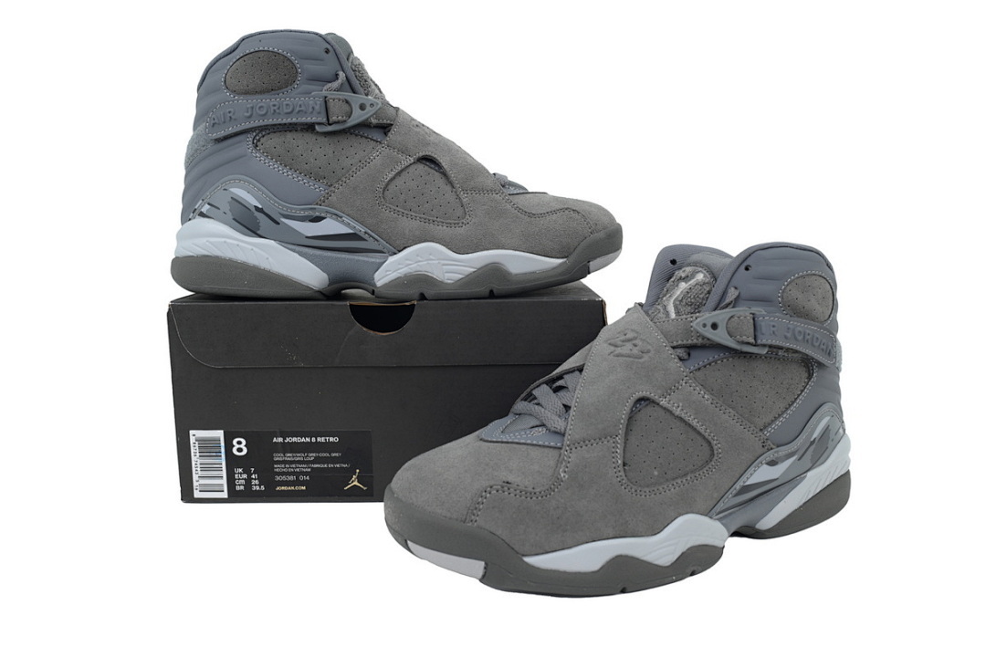 Air Jordan 8 Retro 'Cool Grey'