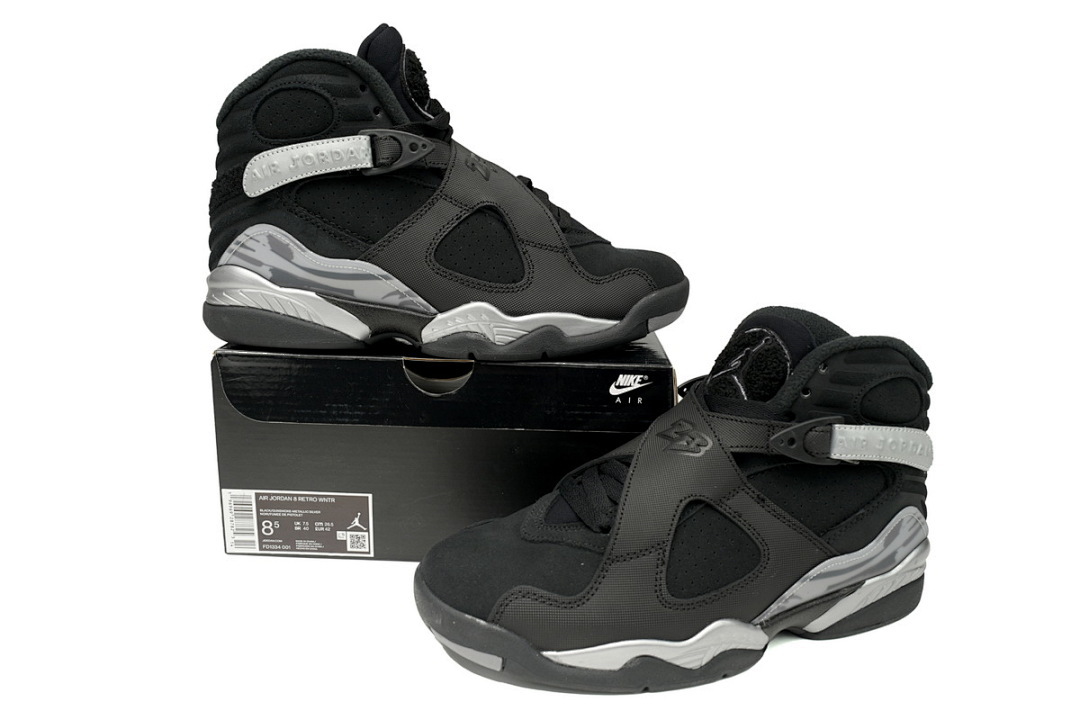 Air Jordan x OVO Nike AJ VIII 8 Black Ash