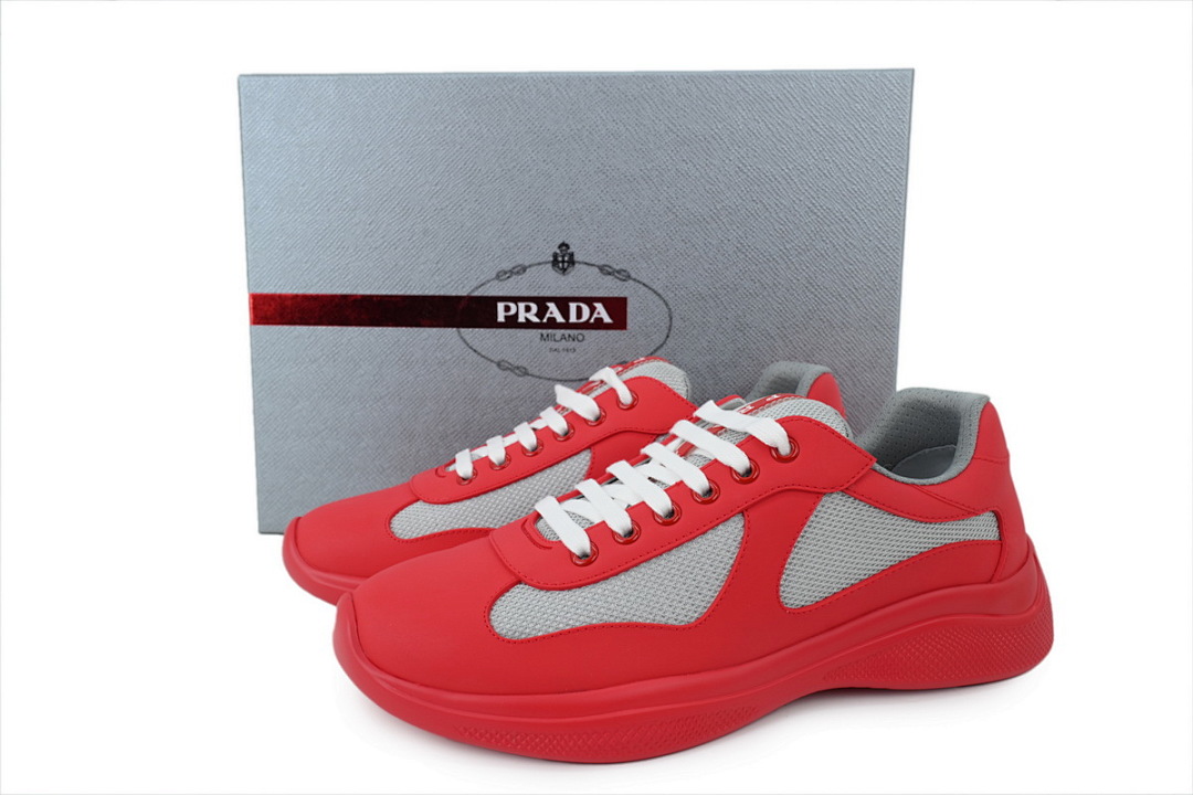 Prada Sneakers Rubber Red