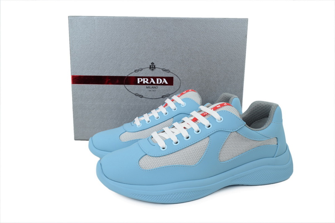Prada Sneakers Rubber Sky Blue