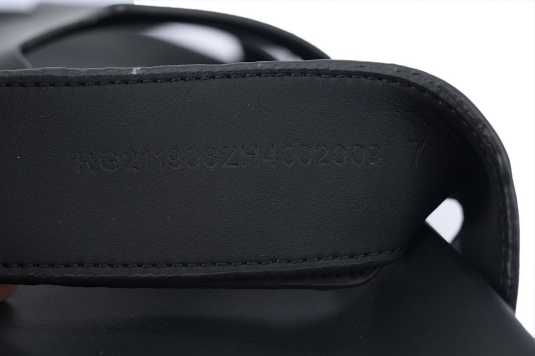 Hermès Flat Sandals all black 