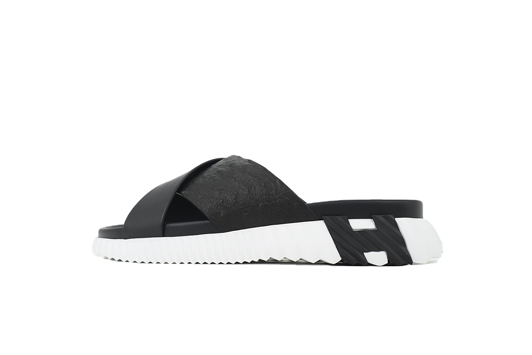 Hermes Infra Sandals 'Black'-1