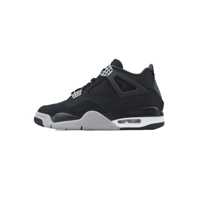 Air Jordan 4 Retro Black Canvas 01