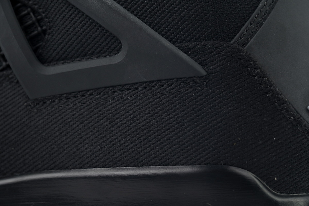 Air Jordan 4 Retro Black Canvas