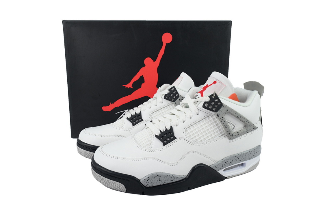XH Air Jordan 4 Retro OG 'White Cement'