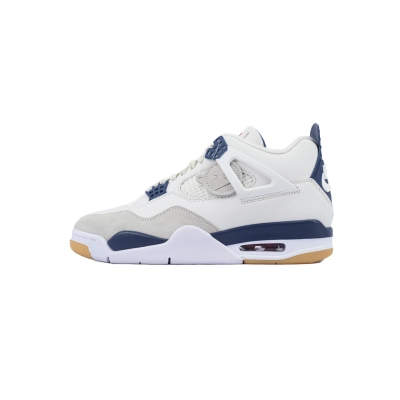 XH Nike SB x Air Jordan 4 Retro SP Navy 01