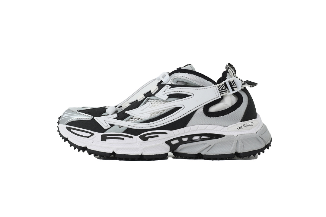 OFF-WHITE Out Of Silver Black