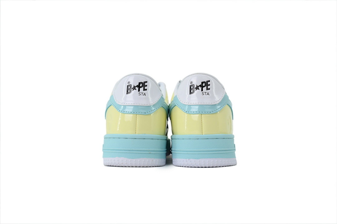 1180 191 006 BATHING APE Yellow Green Brown